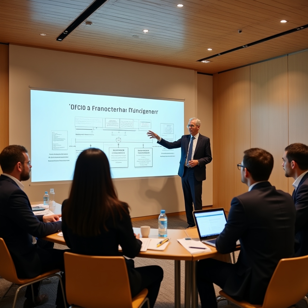 Команда Meluvia Business обсуждает программу развития