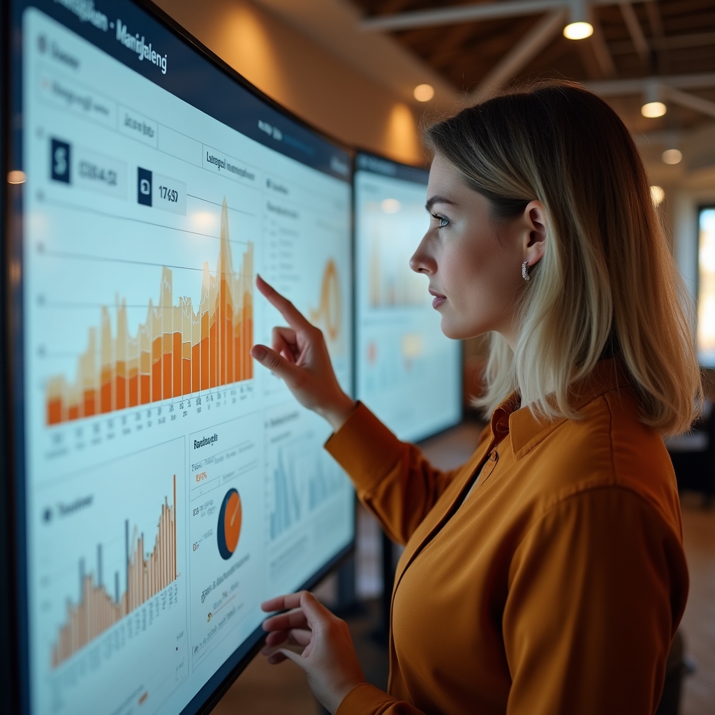 Управленческая отчётность на экране